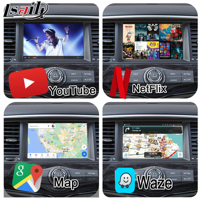 Lsailt 8G Android Multimedia Interface για την Nissan Patrol 2020-2023 Χάρτης Google, CarPlay, Android Navigation Box, YouTube