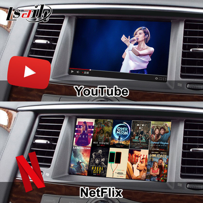 Η Lsailt Smart Infotainment Module για τα συστήματα ενσωμάτωσης πολυμέσων στο αυτοκίνητο Nissan Patrol 2017-2019 περιλαμβάνει CarPlay