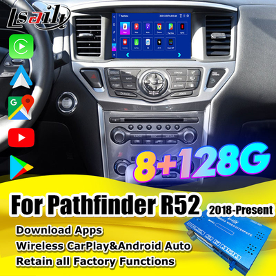 Lsailt 8GB Android Multimedia Interface για το Nissan Pathfinder R52 2018-Patrol Carplay Android Auto Wireless Module