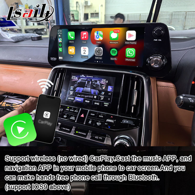 Lsailt Qualcomm Android Video Interface για Lexus LX600 LX500d RX ES NX 2021- Υποστήριξη YouTube, NetFlix, Wireless CarPlay
