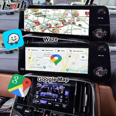 Lsailt Qualcomm Android Video Interface για Lexus LX600 LX500d RX ES NX 2021- Υποστήριξη YouTube, NetFlix, Wireless CarPlay
