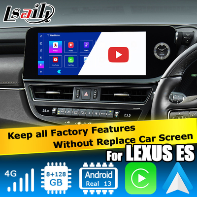 Lexus ES300h ES350 ES250 2023 Android 13 πολυμεσική διεπαφή με βάση το Qualcomm 6125