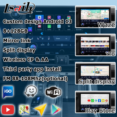 Lexus GX550 GX550h Βίντεο Anroid 13 βασισμένο σε Qualcomm 6125 8+128GB
