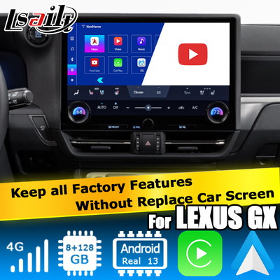 Lexus GX550 GX550h Βίντεο Anroid 13 βασισμένο σε Qualcomm 6125 8+128GB