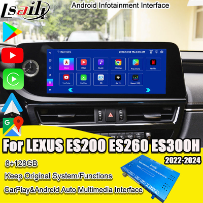 8+128GB Android Infotainment Module για Lexus ES 2022-2024 RX NX LX GX LS...με YouTube, NetFlix, Google Play, Waze