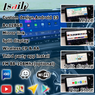 Android 13 8+128 Android πολυμέσων διεπαφή για Lexus LM LM350h 2023