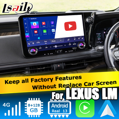 Android 13 8+128 Android πολυμέσων διεπαφή για Lexus LM LM350h 2023