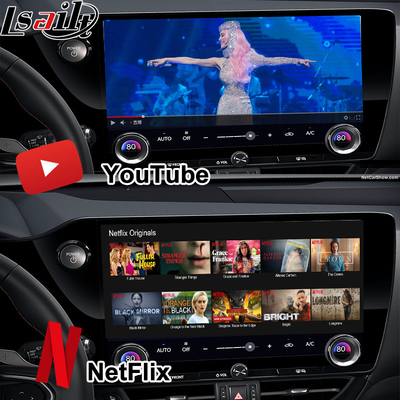 Lsailt Qualcomm Lexus Video Interface για το Lexus NX260 NX350H LX RX ES Διασύνδεση πληροφορικής περιελάμβανε YouTube, NetFlix