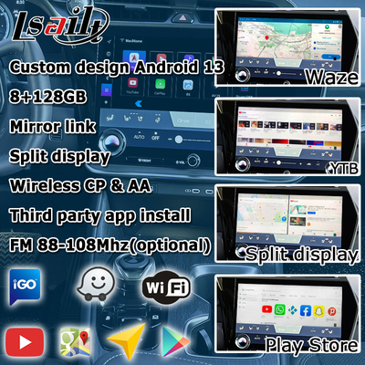 Lexus RZ Android 13 διεπαφή πολυμέσων 8+128GB Qualcomm Octa core carplay android auto