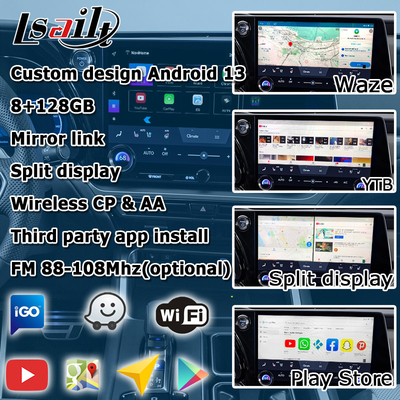 Lexus TX550h+ TX350 TX500h Android 13 video interface με Octa core 2.0Ghz 8+128GB carplay