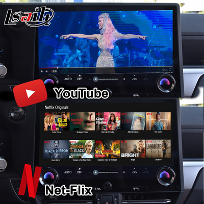 Πιν-του-Πιν Android Infotainment Interface για Lexus GX550 2024 RX NX LX ES Περιλαμβάνεται YouTube, NetFlix, Google Play, Waze