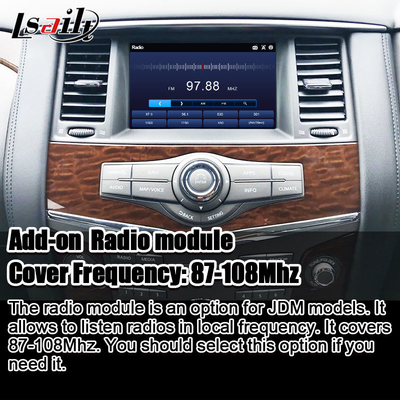 Lsailt 8+128G Android 13 Smart Infotainment Module για την Nissan Patrol Y62 2010-2020 Περιλαμβάνει ασύρματο CarPlay, NetFlix