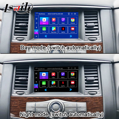 Lsailt 8+128G Android 13 Smart Infotainment Module για την Nissan Patrol Y62 2010-2020 Περιλαμβάνει ασύρματο CarPlay, NetFlix