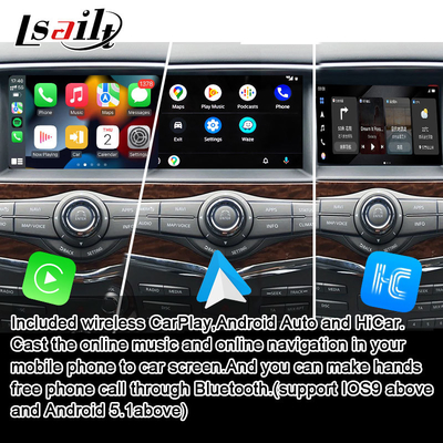Lsailt 8+128G Android 13 Smart Infotainment Module για την Nissan Patrol Y62 2010-2020 Περιλαμβάνει ασύρματο CarPlay, NetFlix