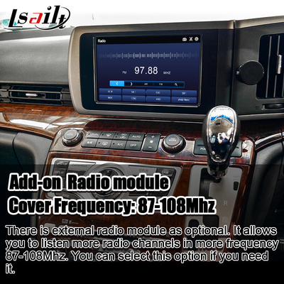 Lsailt 8G Android Smart Infotainment Module για Nissan Elgrand E51 Σειρά 3 Υποστήριξη CarPlay, YouTube, Εικονίδιο κεφαλαίου