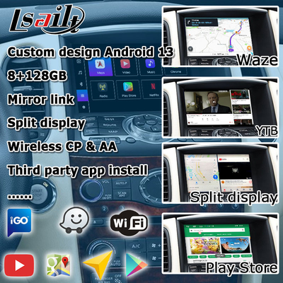 Infiniti QX50 / EX EX35 EX37 Αυτοκίνητο android 13 Συστήματος κουτί διεπαφής με carplay Android αυτοματοποιημένη οθόνη Lsailt