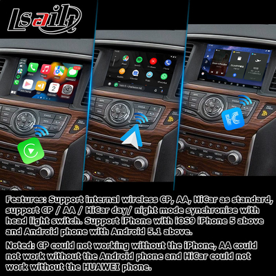 Nissan Pathfinder R52 Android 13 βίντεο Διασύνδεση ασύρματο carplay 8+128 Android βάση