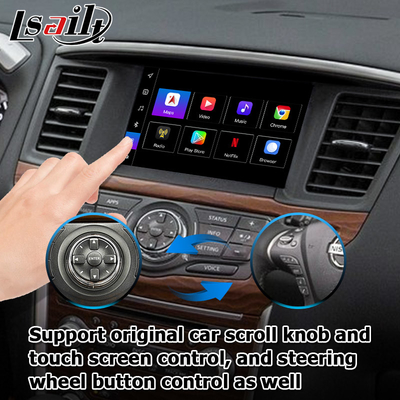 Nissan Pathfinder R52 Android 13 βίντεο Διασύνδεση ασύρματο carplay 8+128 Android βάση