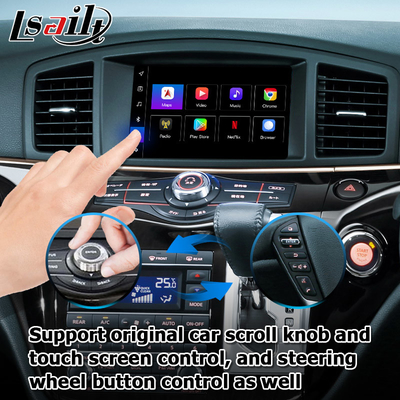 Nissan Elgrand Quest E52 Android 13 βίντεο διεπαφή Box carplay android αυτόματη μονάδα 8+128