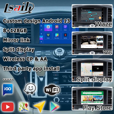 Android 13 Σύστημα Ασύρματο Carplay Διασύνδεση Για Nissan Quest RE52 Elgrand E52 2011-2020