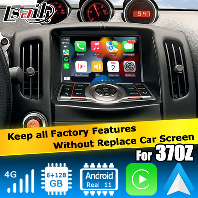 Nissan 370z Z34 Carplay Android αυτοματοποιημένο carplay περιβάλλον πλαίσιο 8+128 Android 13 OEM αναβάθμιση
