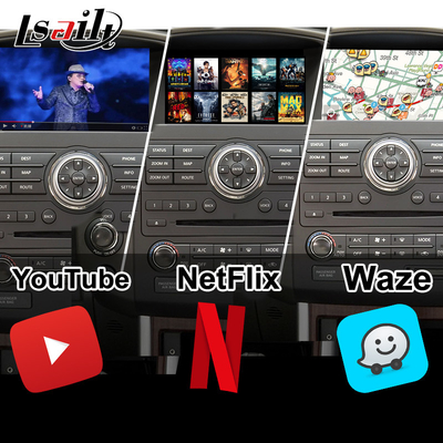 Lsailt Android 13 Διασύνδεση έξυπνης ψυχαγωγίας για Nissan Navara D40, Pathfinder R51 με ασύρματο CarPlay, NetFlix