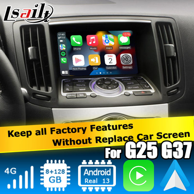 Infiniti G σειρά Skyline G37 G25 G35 Q40 V36 Android 13 βίντεο διεπαφή με carplay android αυτο