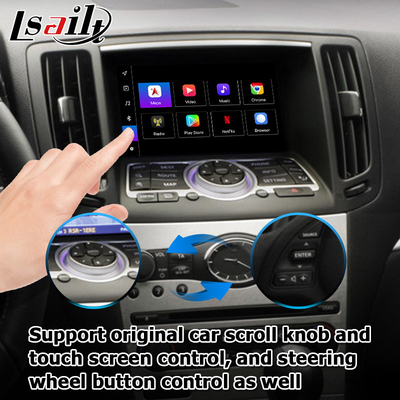 Infiniti G σειρά Skyline G37 G25 G35 Q40 V36 Android 13 βίντεο διεπαφή με carplay android αυτο