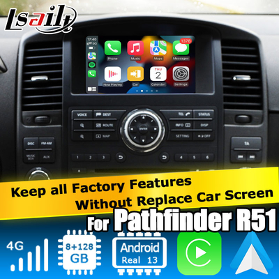 Nissan Pathfinder R51 Android Carplay διεπαφή πολυμέσων Android Auto