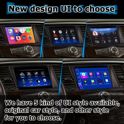 Nissan Patrol Armada Y62 Android 13 Qualcomm 8+128GB Carplay Android αυτοματοποιημένο βίντεο κουτί διεπαφής