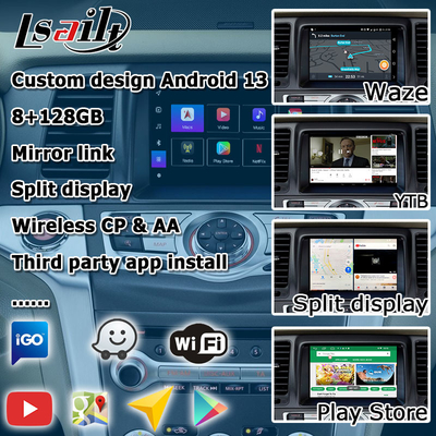 Nissan Murano Z51 Android 13 Carplay Android Auto βασισμένη στο Qualcomm 13 8+128GB