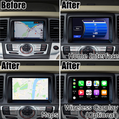 Nissan Murano Z51 Android 13 Carplay Android Auto βασισμένη στο Qualcomm 13 8+128GB