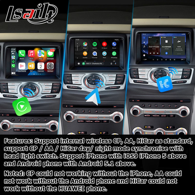 Nissan Murano Z51 Android 13 Carplay Android Auto βασισμένη στο Qualcomm 13 8+128GB