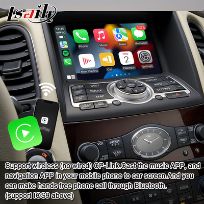 Lsailt 8G Android Infotainment Module για το Infiniti EX QX50 2008-2017 Περιλαμβάνει ασύρματο CarPlay, YouTube, NetFlix
