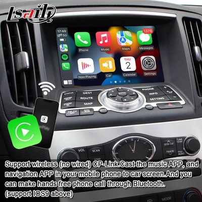 Lsailt 8G Android Infotainment Module για το Infiniti Q60 G37 G35 Q40 2008-2016 Περιλαμβάνει ασύρματο CarPlay, Android Auto