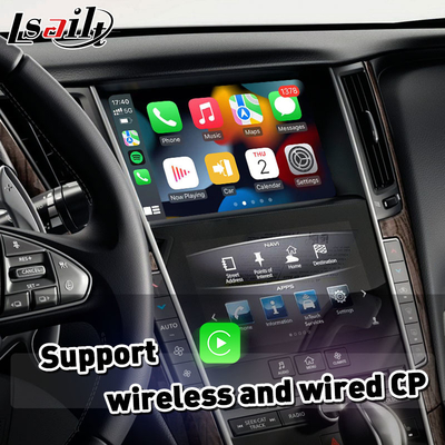 Ασύρματο Android Auto Carplay Integration Interface για το 2013-2015 Infiniti Q50