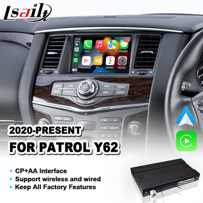 Carplay Android Auto Multimedia Interface για το 2020-2023 Nissan Patrol Y62