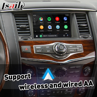Lsailt Wireless Android Auto Carplay Interface για το Infiniti QX80 2013-2017