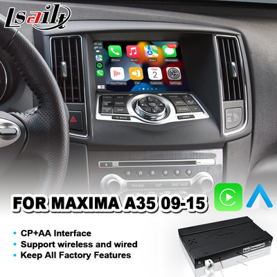 Android Auto OEM Ενσωμάτωση Βίντεο Interface Carplay για το 2009-2015 Nissan Maxima A35