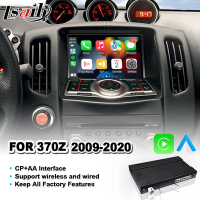 Ασύρματο Carplay Android Auto Mirrorlink Διασύνδεση Για το 2009-2020 Nissan 370Z GT Nismo