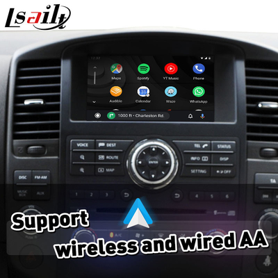 Ασύρματη ενσωμάτωση Android Auto Carplay Interface για το 2008-2013 Nissan Pathfinder R51 Navara D40