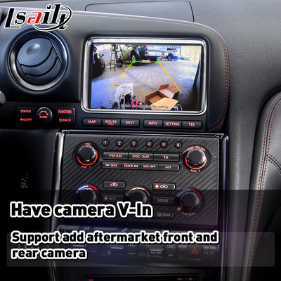 Lsailt Android Auto CP AA OEM Ενσωμάτωση Βίντεο Interface Carplay για Nissan GTR GT-R R35 2011-2016