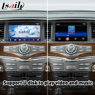 Ασύρματο Carplay Android Auto Interface για το 2011-2017 Nissan Patrol Y62