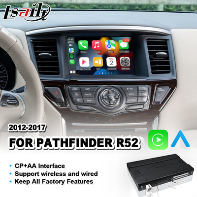 Lsailt Android Auto Wireless Carplay Interface Για το 2012-2017 Nissan Pathfinder R52