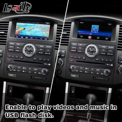 OEM ενσωμάτωση ασύρματη Apple CarPlay Διασύνδεση για Navara D40 Nissan Pathfinder R51 2010-2016 Android Auto,Plug and Play, Mirror Link