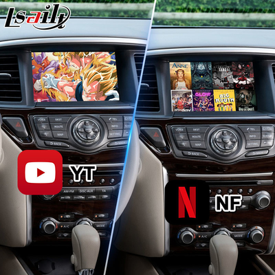 Διεπαφή βίντεο Lsailt Android για Nissan Pathfinder R52 με ασύρματο Carplay Android Auto