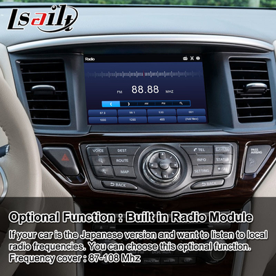 Διεπαφή βίντεο Lsailt Android για Nissan Pathfinder R52 με ασύρματο Carplay Android Auto