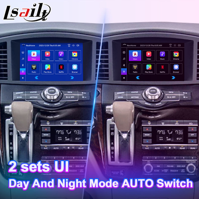 Lsailt 8 ιντσών Android πολυμέσων Carplay οθόνη διεπαφής για το 2011-2017 Nissan Quest E52