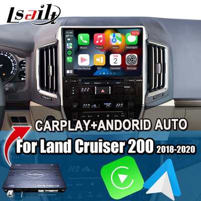Ασύρματο CarPlay Interface για Toyota Land Cruiser 200 GX-R,VX-R 2018-2021 Fujitsu Κεντρική μονάδα με Android Auto, Σύστημα Linux