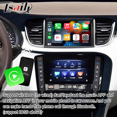 8+128G Android Navigation Box Μοντέλο πληροφορικής και ψυχαγωγίας για το Infiniti QX50 2018-2020 EX QX80 με ασύρματο CarPlay, Android Interface